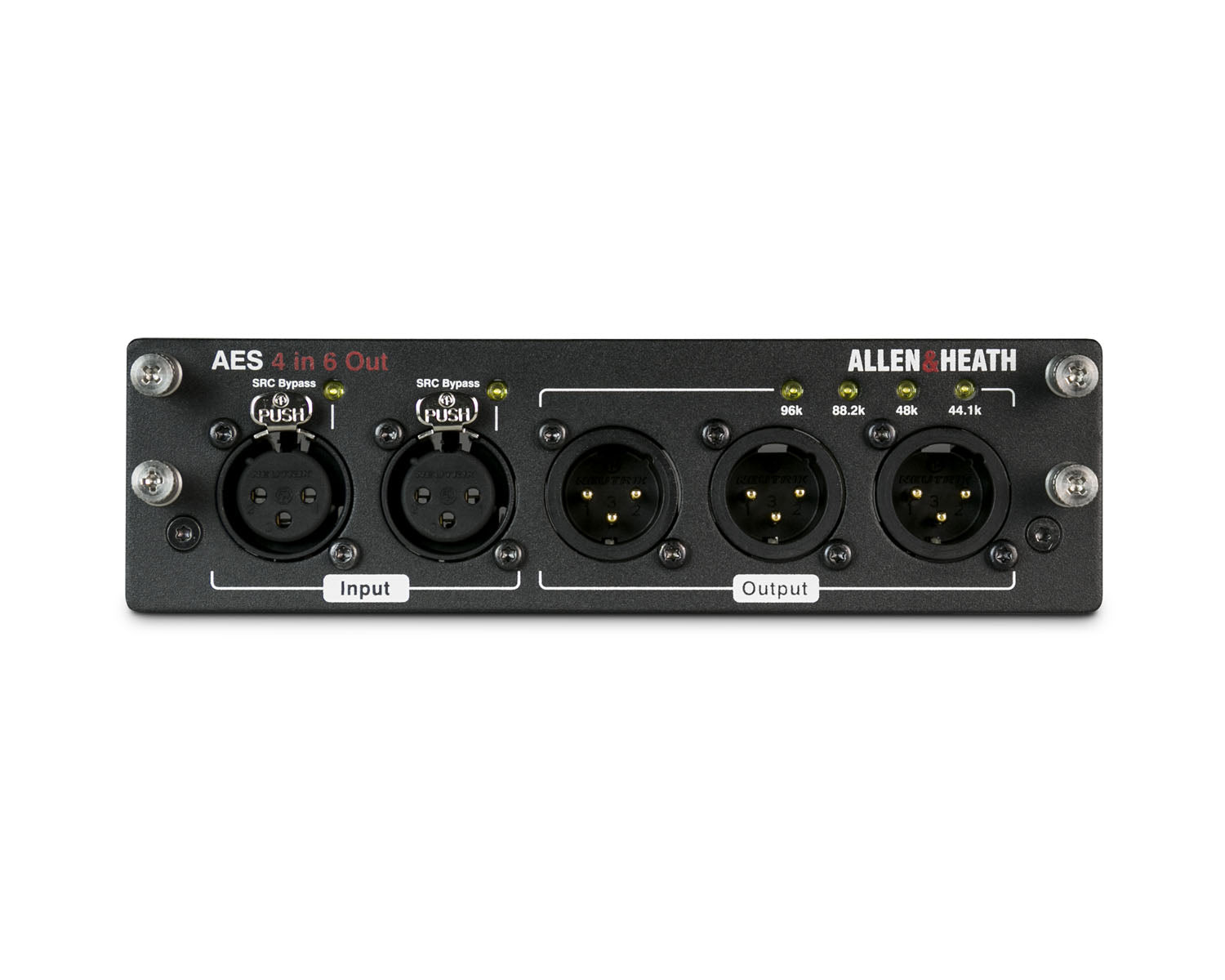 ALLMDLAES10OA - Allen & Heath MDLAES10OA AES3 Audio Digital I or O Card 4in or 6out for dLive Image 1