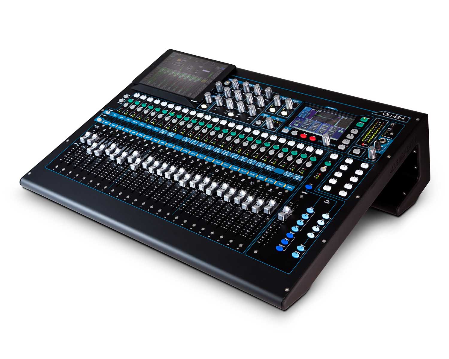 ALLQU24C - Allen & Heath QU24 30IN or 24OUT Digital Mixer with Wireless Remote Control Image 1