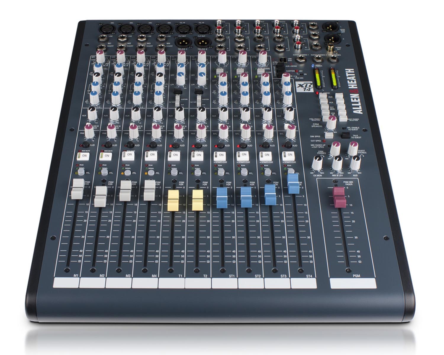 ALLXB14 - Allen & Heath XB14 2 Compact Broadcast Mixer 4 Mic or Line and 4 Stereo Inputs Image 1