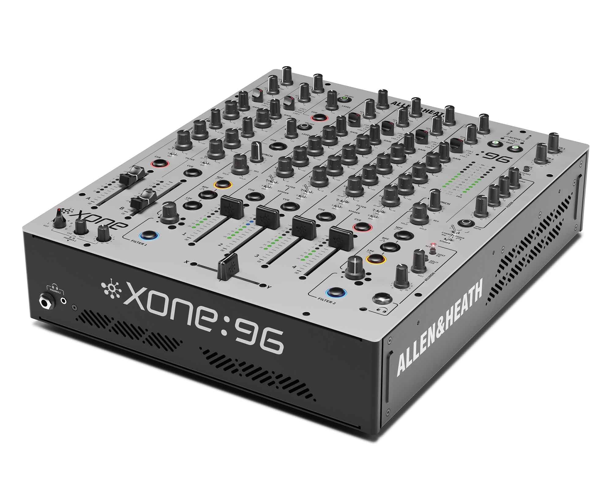 ALLXONE96 - Allen & Heath XONE 96 6 and 2Ch Club Mixer with 32bit USB Soundcard Image 1