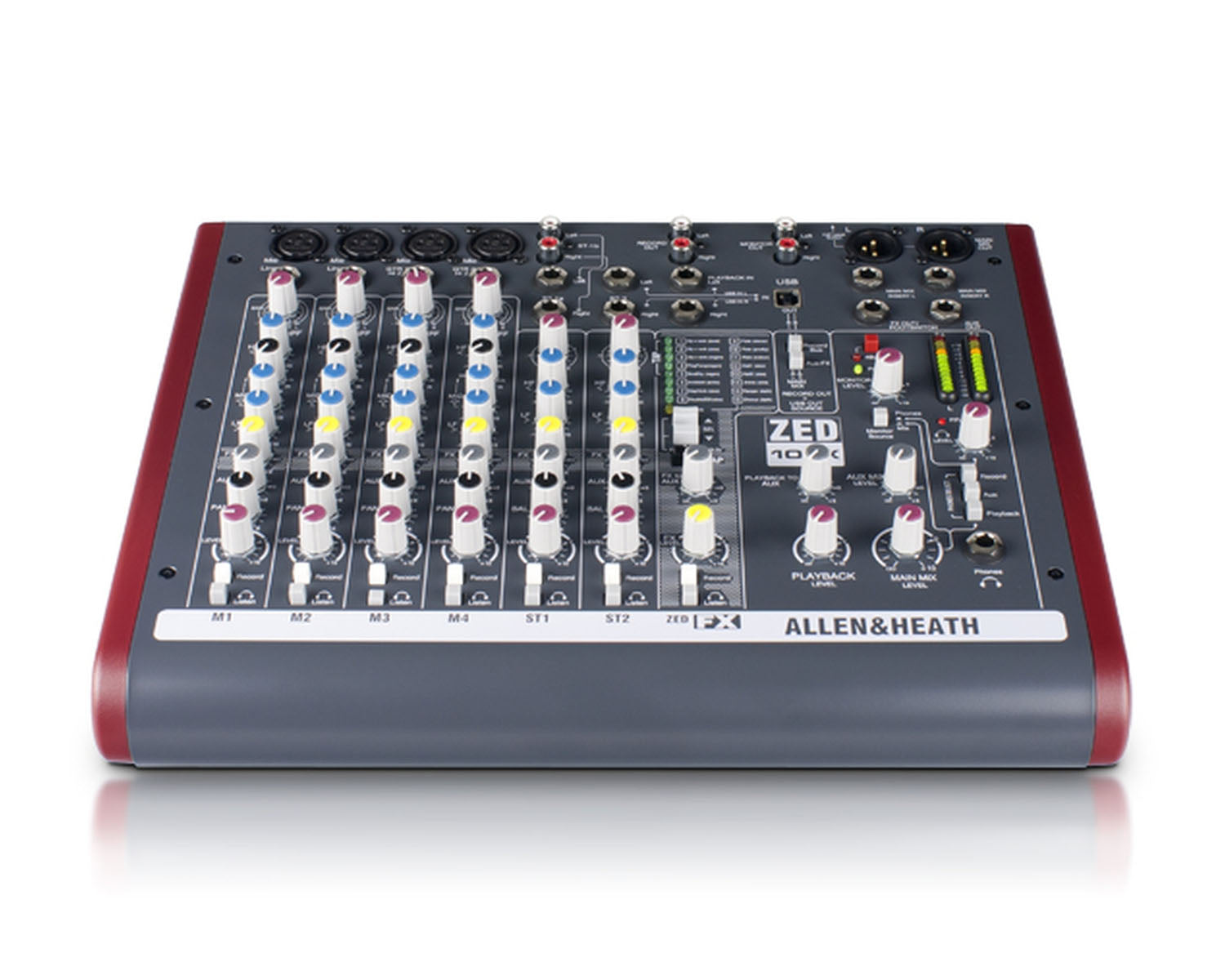 ALLZ10FX - Allen & Heath ZED10FX 4 Mic or Line 2 Stereo i or p USB FX Desk with X Gear SW Image 4