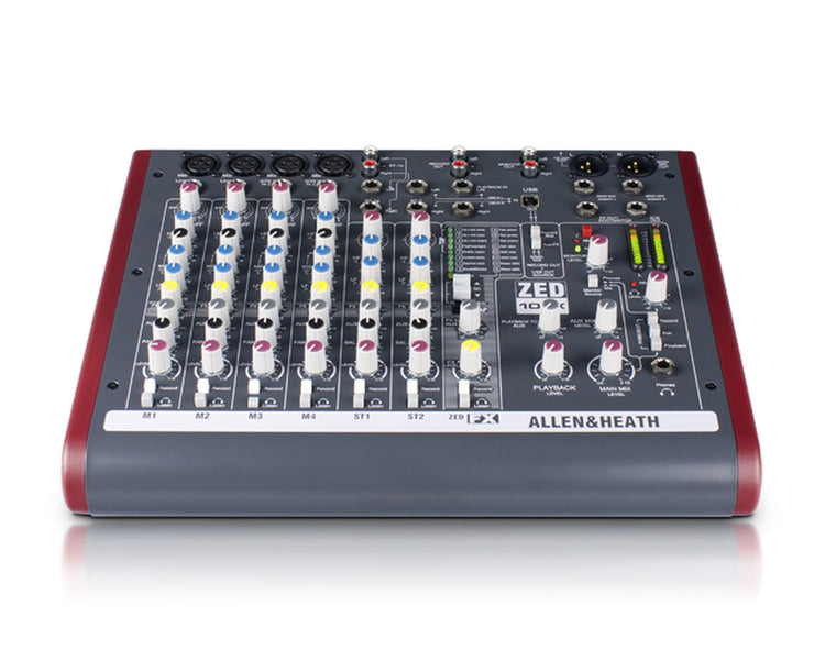 ALLZ10FX - Allen & Heath ZED10FX 4 Mic or Line 2 Stereo i or p USB FX Desk with X Gear SW Image 4