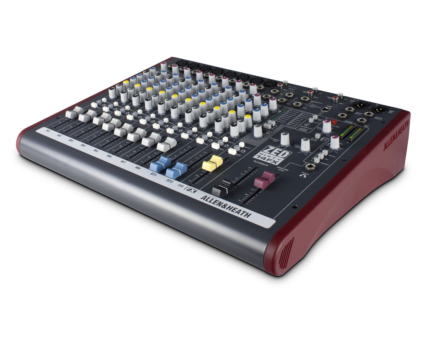 ALLZ6014FX - Allen & Heath ZED60 14FX 8 Mic or Line 2 Stereo i or p Console with 60mm Faders Image 1