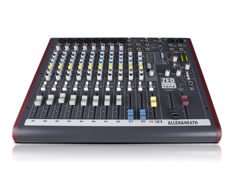 ALLZ6014FX - Allen & Heath ZED60 14FX 8 Mic or Line 2 Stereo i or p Console with 60mm Faders Image 4