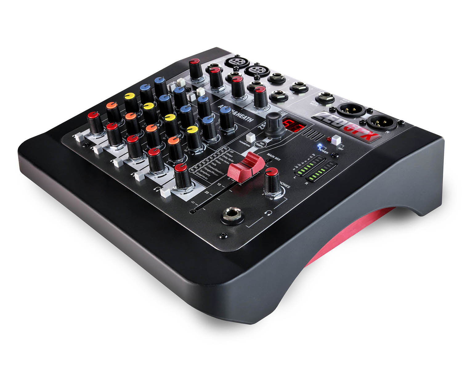 ALLZ6FX - Allen & Heath ZED6FX 2 Mic or Line 2 Stereo i or p Console with 60mm Fader Image 1