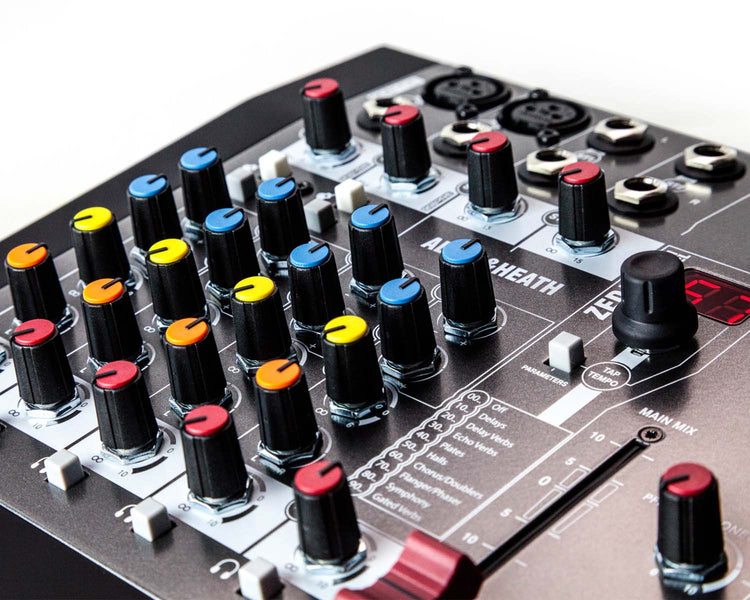 ALLZ6FX - Allen & Heath ZED6FX 2 Mic or Line 2 Stereo i or p Console with 60mm Fader Image 4