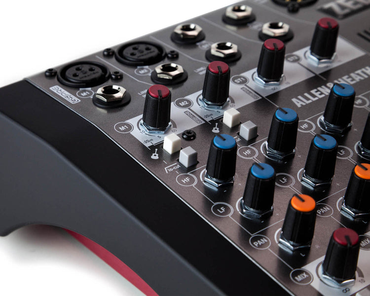 ALLZ6X - Allen & Heath ZED6 2 Mic or Line 2 Stereo i or p Console with 60mm Faders Image 4