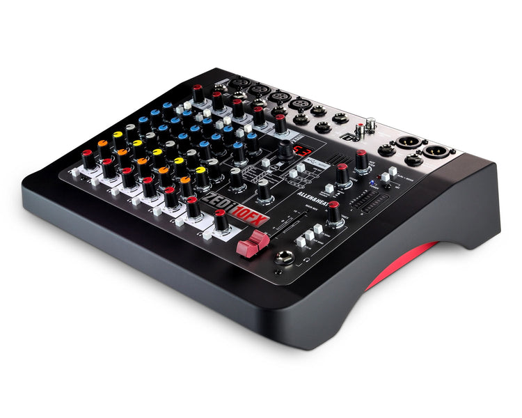 ALLZI10FX - Allen & Heath ZEDi10FX 4 Mic or Line 2Stereo i or p Hybrid Mixer 4x4 USB Console Image 1