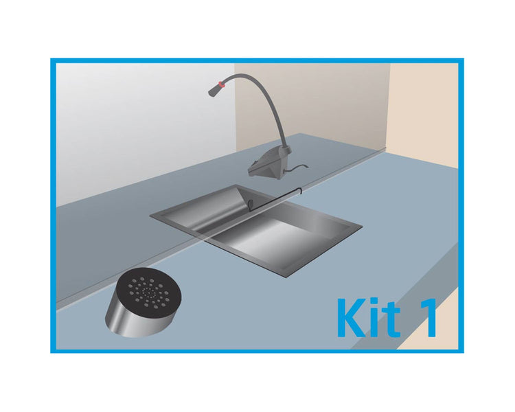 AMPTPK1 - Ampetronic Talk Perfect Kit 1 Duplex Intercom Speech Transfer System Image 6
