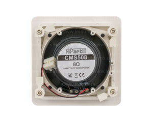 APACMS508 - Apart CMS508 5.25inch White Square In Wall Speaker 50W 8ohm Image 2