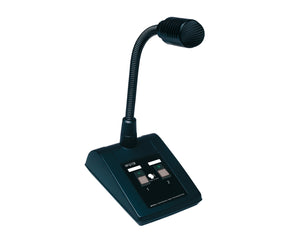 APAMICPAT2 - Apart MICPAT 2 2 Zone Desk Paging Mic 2xPTT Bare Ended Image 1