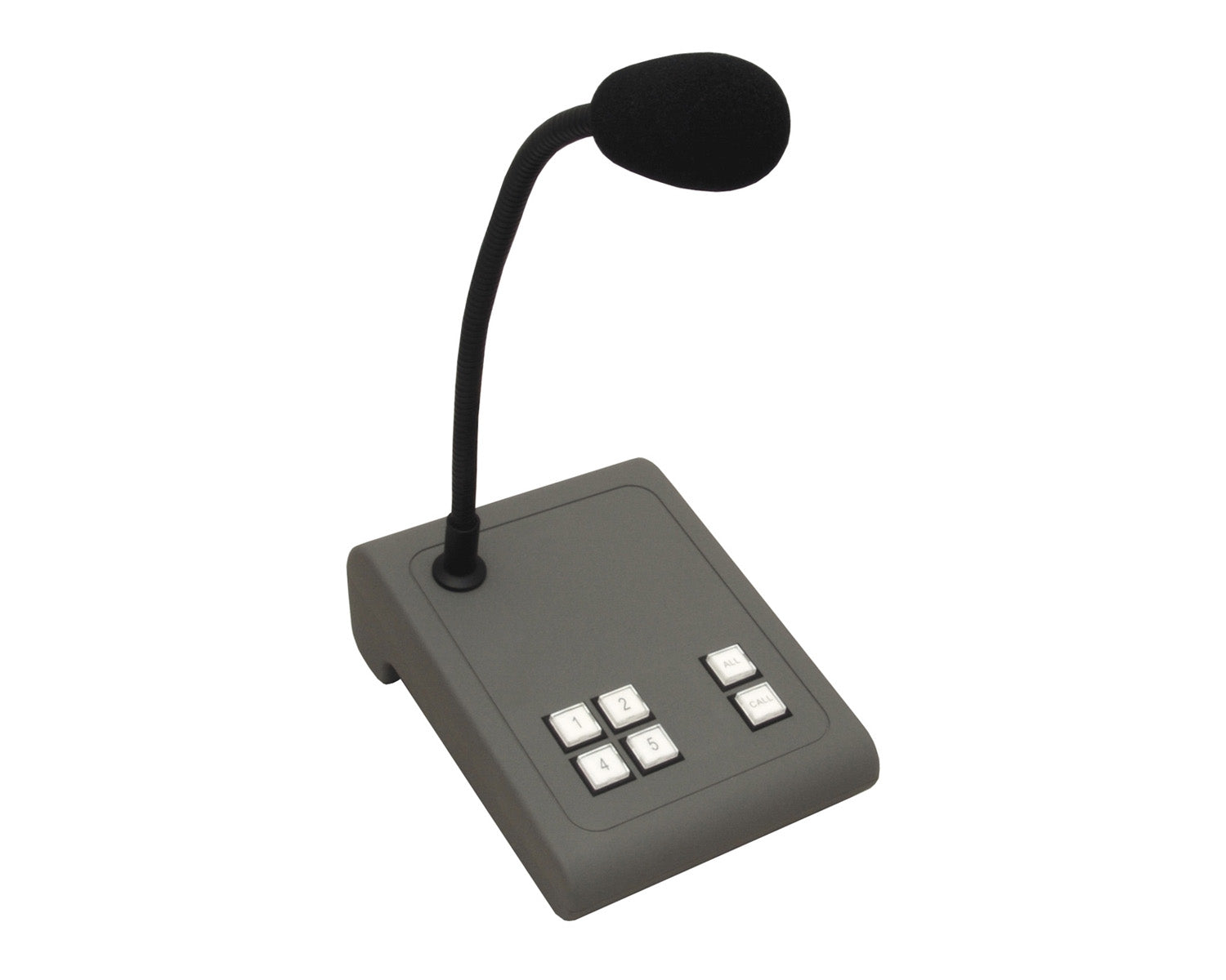 APAMICPAT4 - Apart MICPAT 4 4 Zone Desk Paging Gooseneck CAT 5 Image 1