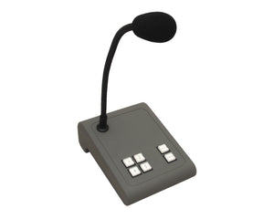 APAMICPAT4 - Apart MICPAT 4 4 Zone Desk Paging Gooseneck CAT 5 Image 1