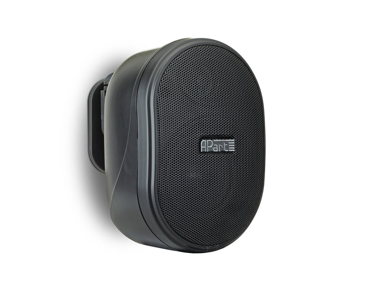 APAOVO3TB - Apart OVO3T Black 3inch 2 Way Oval Speaker Inc Bracket 100V or 16ohm 40W Image 1