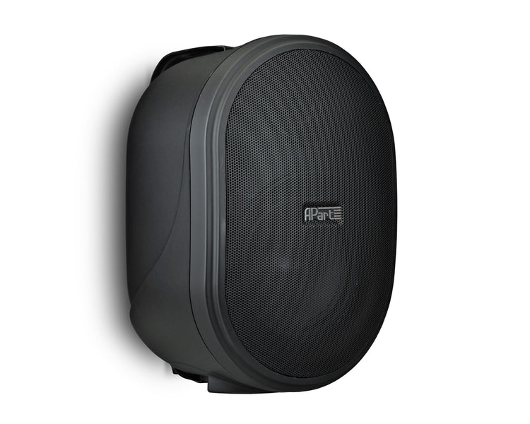 APAOVO5TB - Apart OVO5T Black 5inch 2 Way Oval Speaker Inc Bracket 100V or 16ohm 80W Image 1