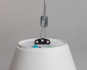 APAP60DTW - Apart P60DT W 6.5inch 2 Way Pendant Loudspeaker 100V White Image 2