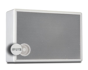 APASM6VW - Apart SM6V W On Wall Speaker with Volume Control 100V 6W White Image 1