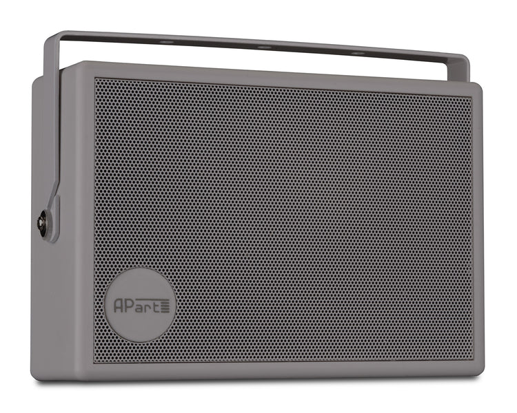 APASMB6G - Apart SMB6G On Wall Speaker Box with U Bracket 100V 6W Grey Image 1