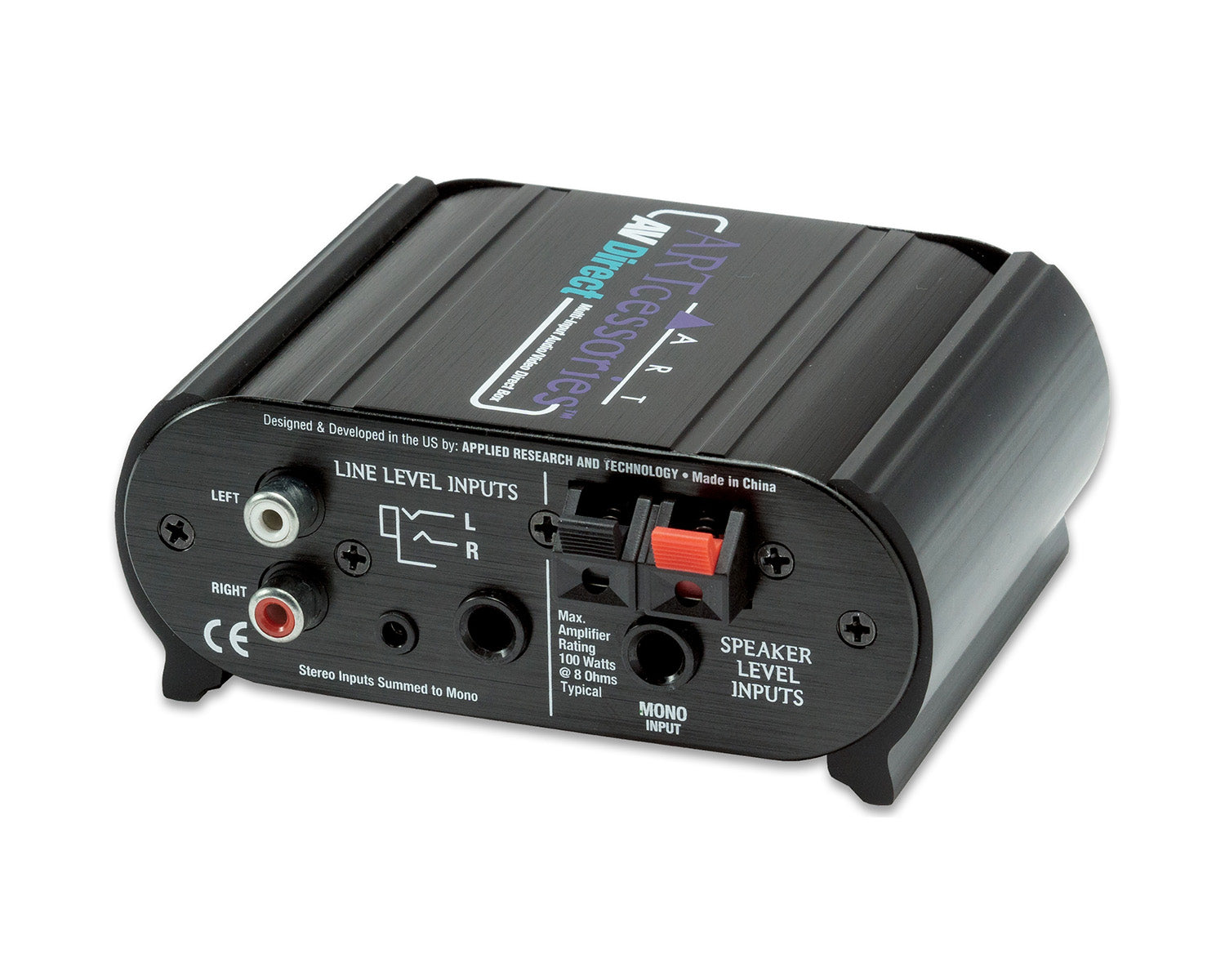 ARTAVDIBOX - ART Pro Audio AV Direct Audio or Video Direct Box Image 2