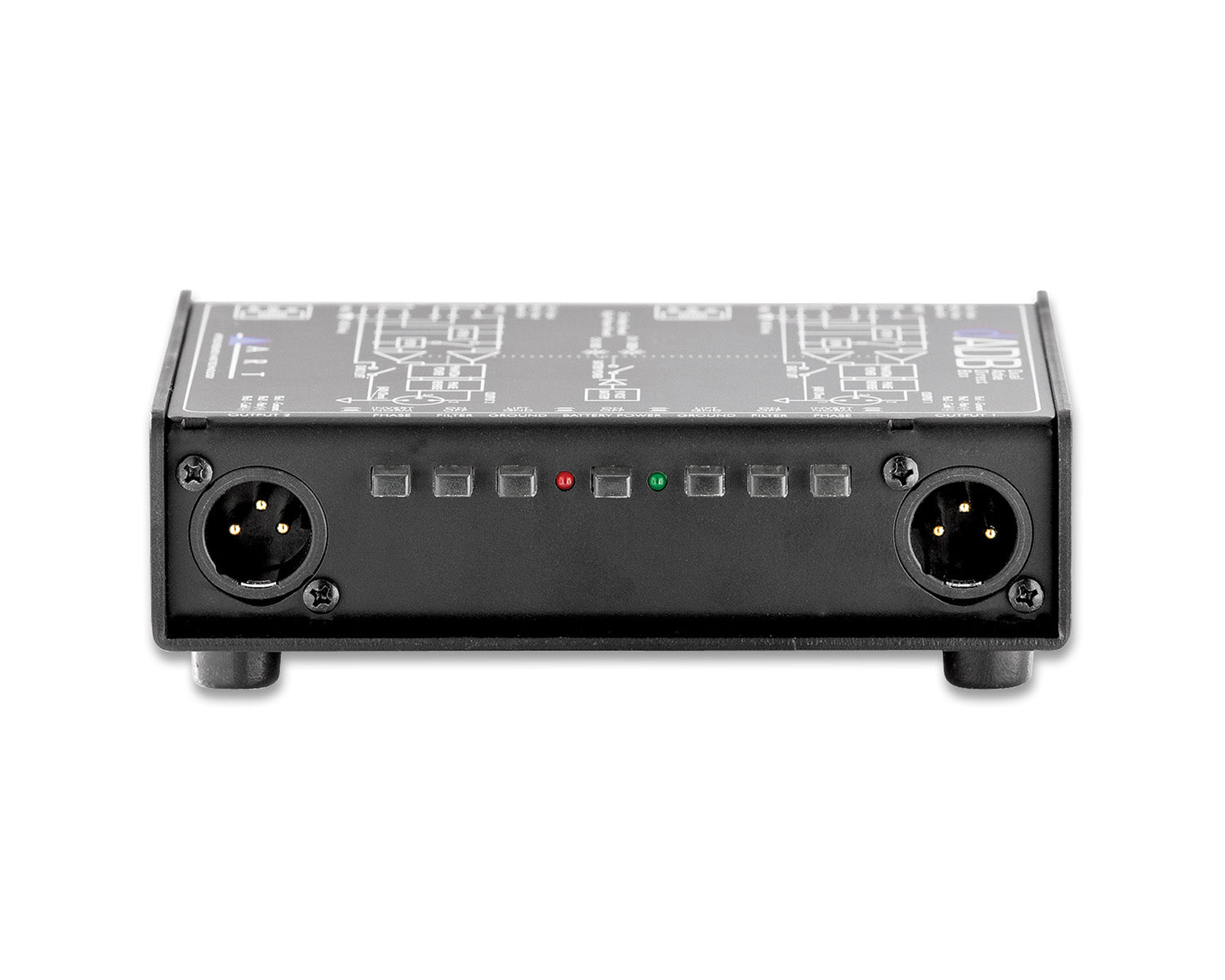 ARTDADB - ART Pro Audio dADB Dual Active Direct Box with Jacks In and XLRs Out Image 3