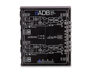 ARTDADB - ART Pro Audio dADB Dual Active Direct Box with Jacks In and XLRs Out Image 4