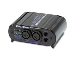 ARTDUALXDI - ART Pro Audio DualXDirect DUAL Active DI Box with Input Attn and Phase Invert Image 1