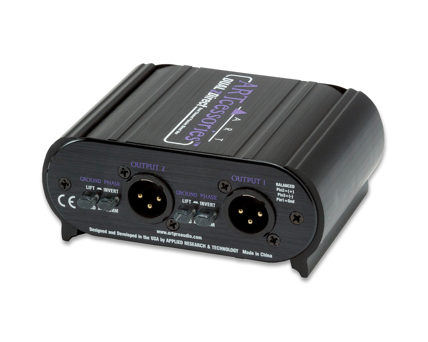 ARTDUALZDI - ART Pro Audio DualZDirect Dual Professional Passive Direct Box Image 2