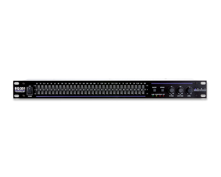 ARTEQ351 - ART Pro Audio EQ351 1x31 Band Graphic Equalisers 19inch 1U Image 1