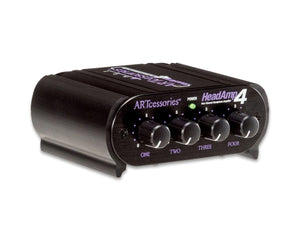 ARTHAMP4 - ART Pro Audio HeadAMP 4 4Ch Stereo Headphone Amplifier Image 1
