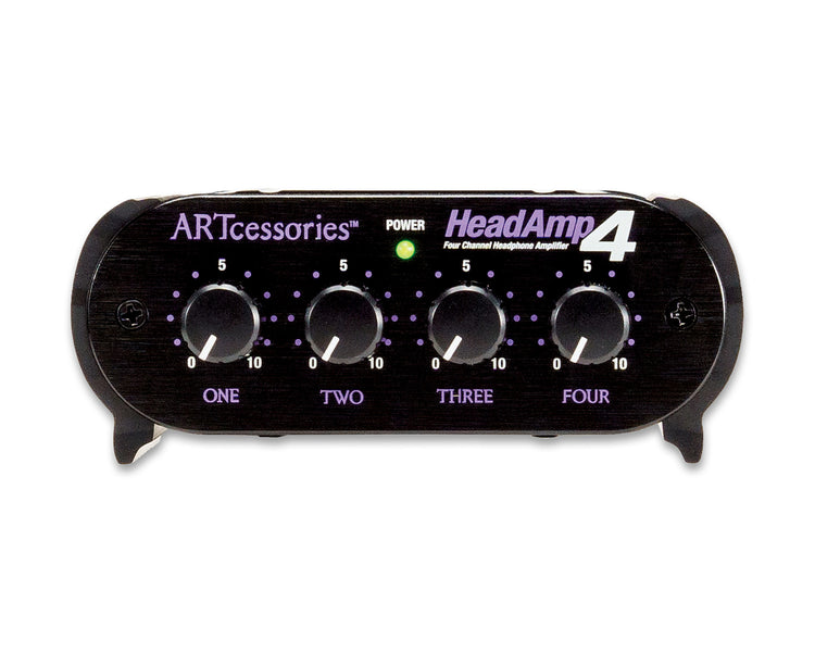 ARTHAMP4 - ART Pro Audio HeadAMP 4 4Ch Stereo Headphone Amplifier Image 2