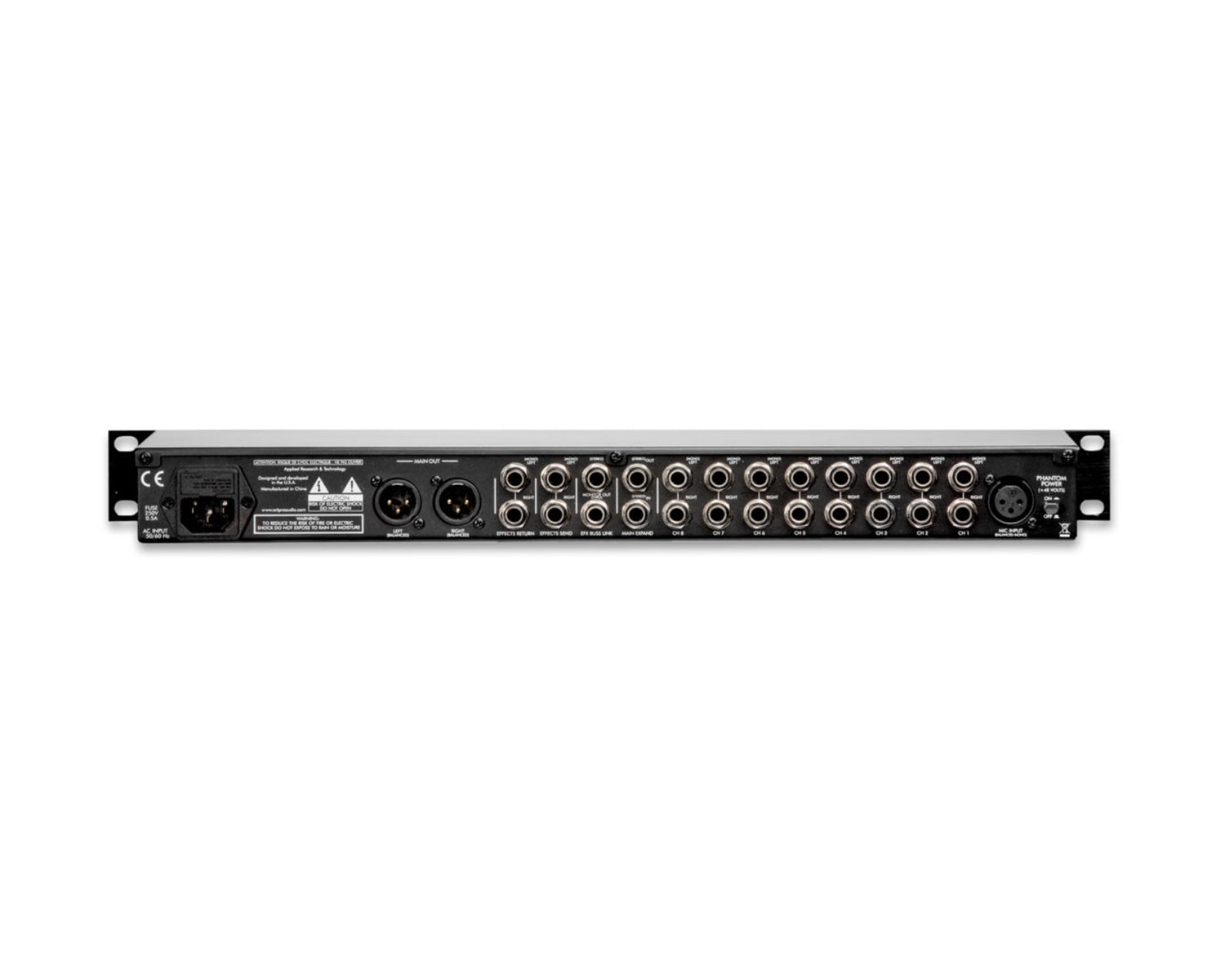 ARTMX822 - ART Pro Audio MX822 8 Channel Stereo Mixer with Effects Loop 19inch 1U Image 3