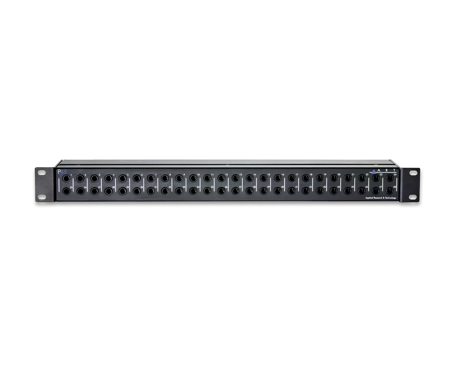 ARTP48 - ART Pro Audio P48 48Ch Balanced Patch Bay 1 or 4 TRS Balanced Jacks 19inch 1U Image 1