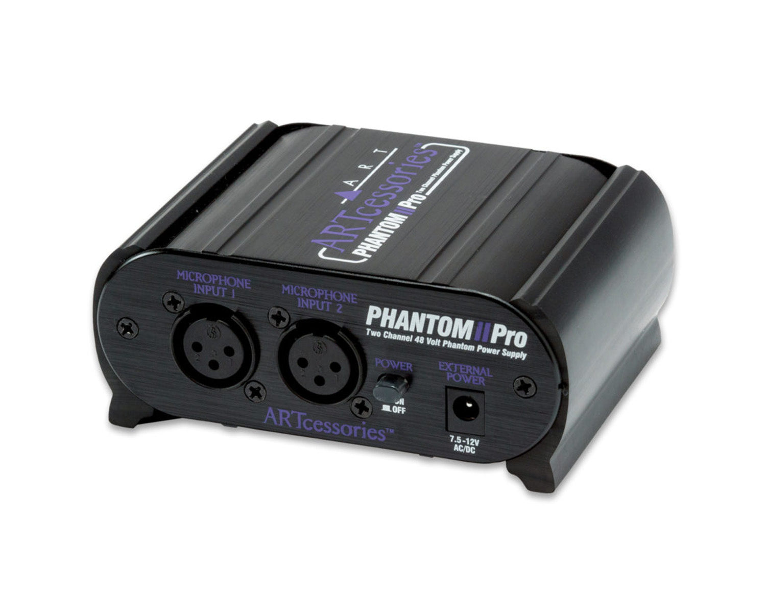 ARTPHANTOM2P - ART Pro Audio Phantom II Pro 2Ch Phantom Power Supply Image 1