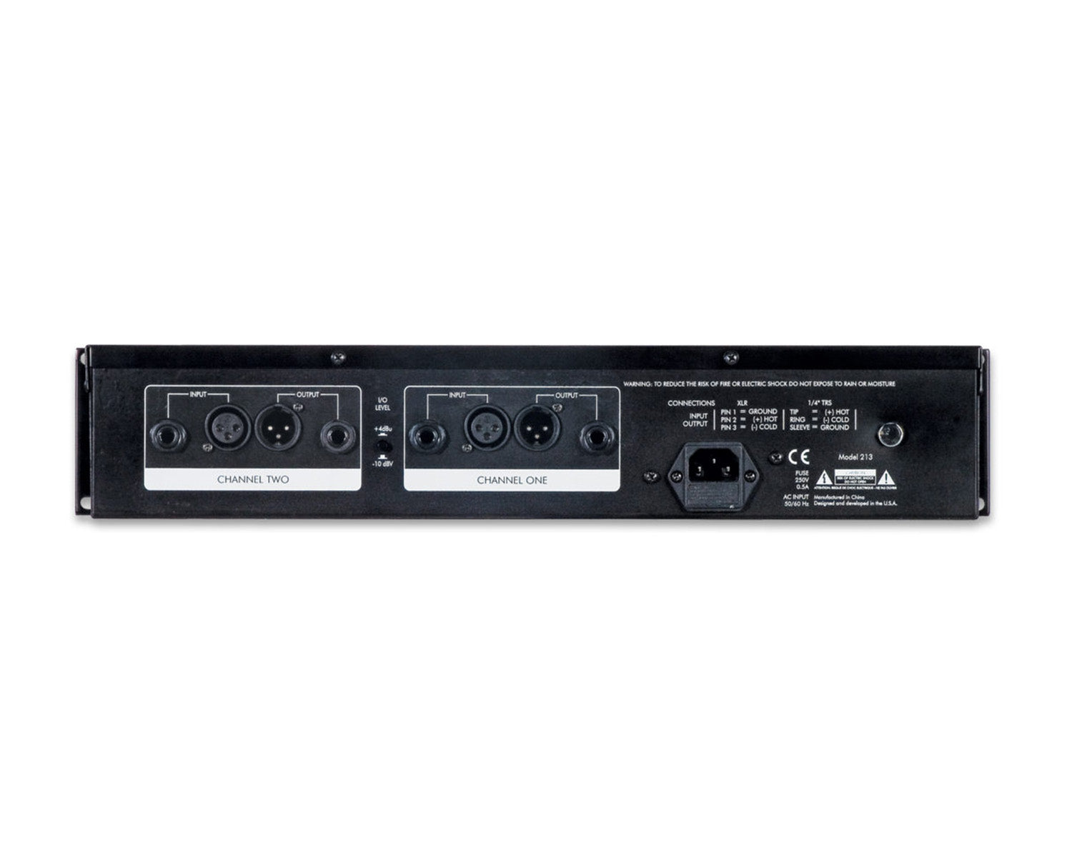 ARTPROVLAII - ART Pro Audio Pro VLA II 2Ch Vactrol Based Compressor XLR and 1 or 4 in or out 2U Image 3