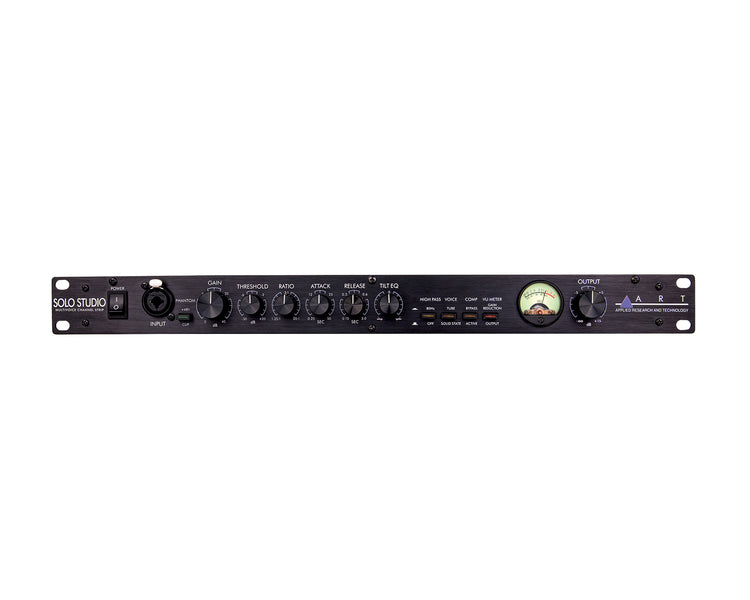 ARTSOLOSTUDIOCE - ART Pro Audio SOLO STUDIO Single Ch Rackmount Multi Voice Channel Strip Image 1