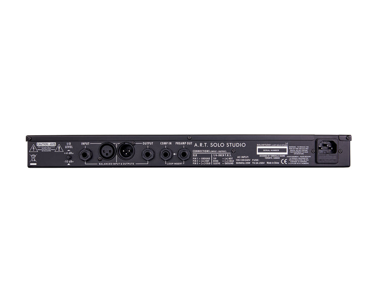 ARTSOLOSTUDIOCE - ART Pro Audio SOLO STUDIO Single Ch Rackmount Multi Voice Channel Strip Image 3