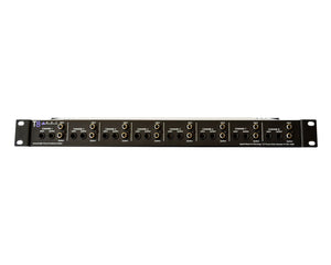 ARTT8 - ART Pro Audio T8 8Ch XLR Transformer or Isolator 19inch 1U Image 1