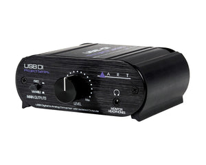 ARTUSBDI - ART Pro Audio USBDI USB D to A Converter DI Box with USB 2.0 In and L and R XLR Out Image 1