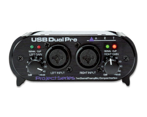 ARTUSBDPREPS - ART Pro Audio USB Dual Pre Project Series 2Ch USB Preamp or Interface Image 3