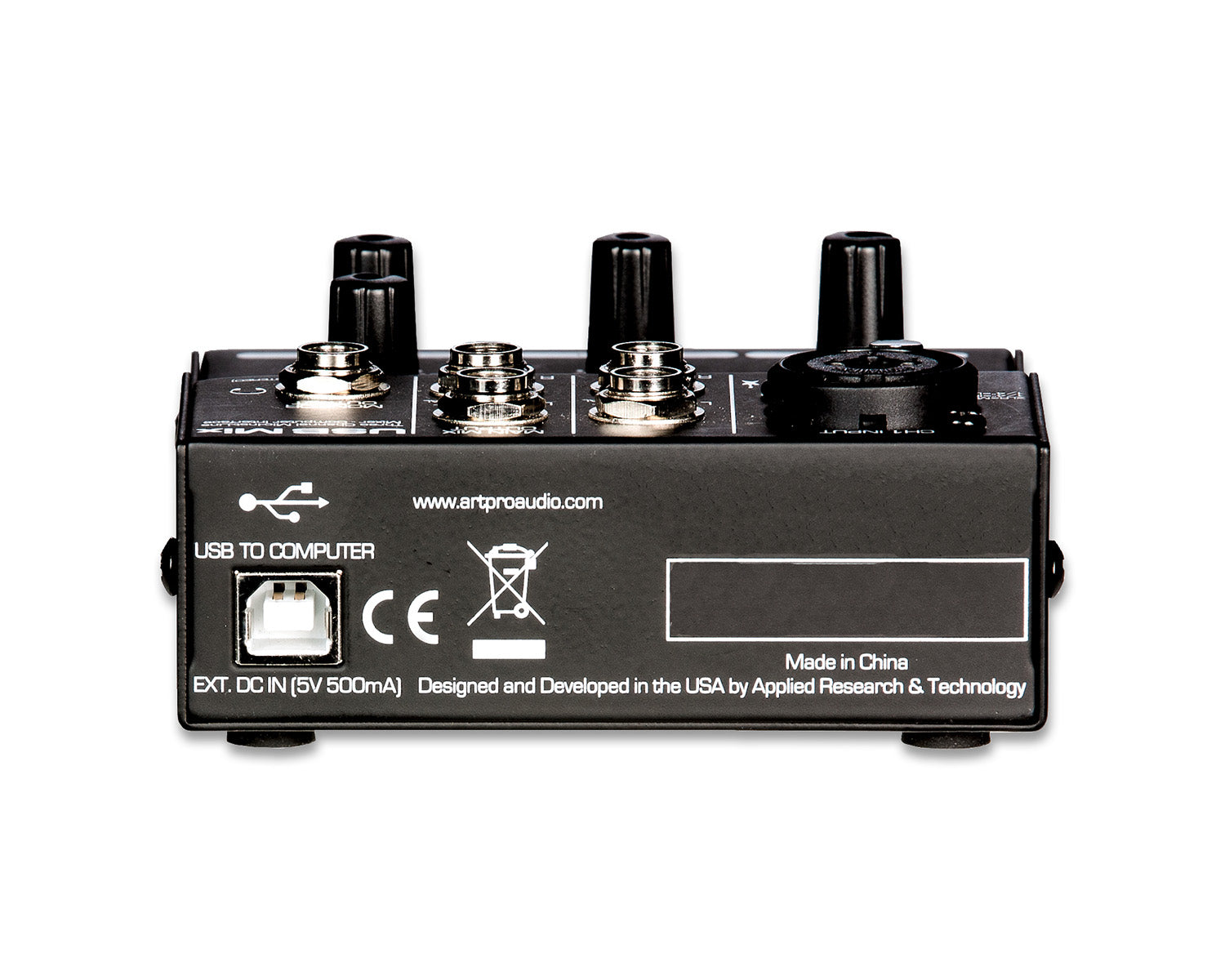 ARTUSBMIX - ART Pro Audio USB Mix 3 Channel USB Mixer PC Interface Image 3
