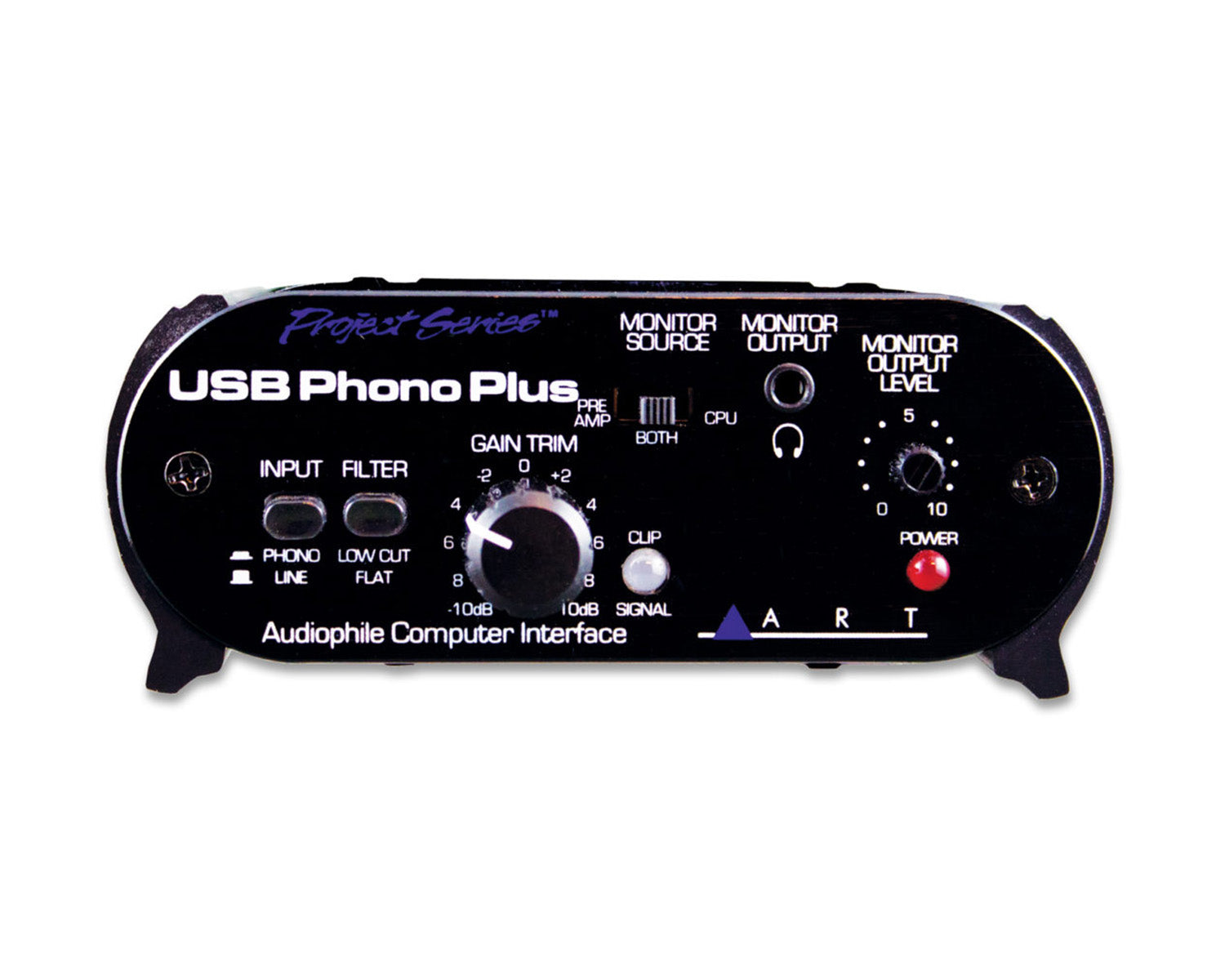 ARTUSBPHPLPS - ART Pro Audio USB Phono Plus Project Series USB Audio Interface w or PhonoPreamp Image 2
