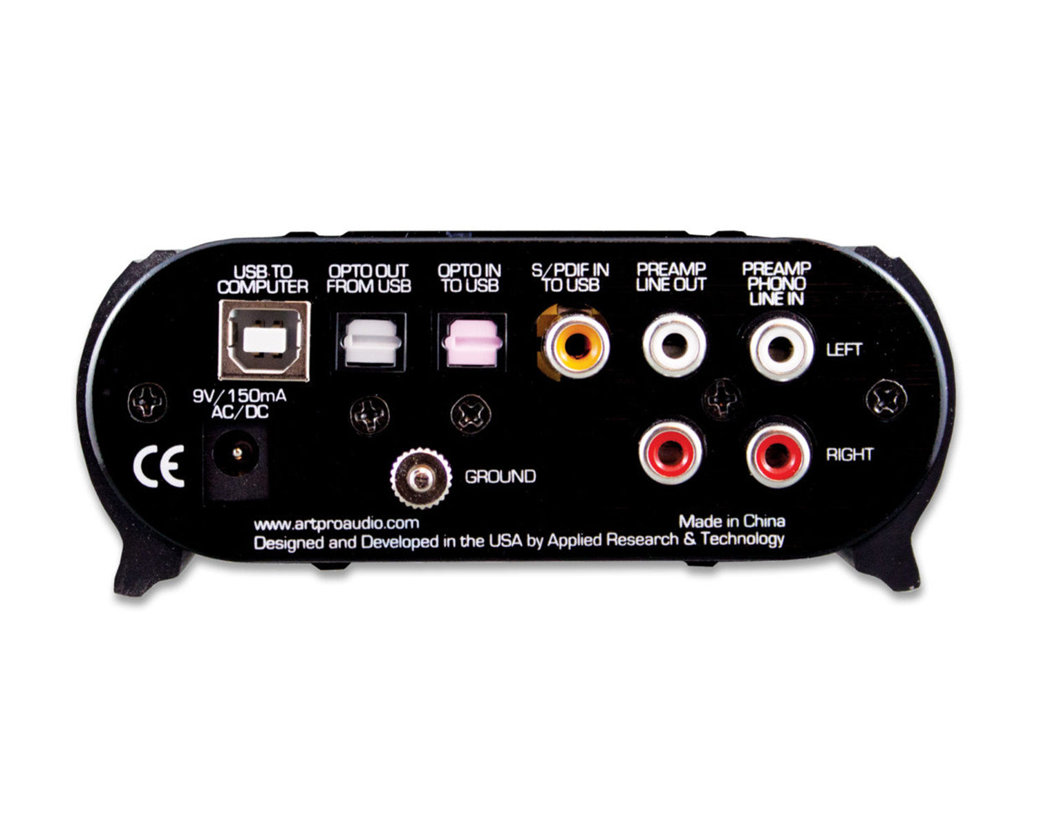 ARTUSBPHPLPS - ART Pro Audio USB Phono Plus Project Series USB Audio Interface w or PhonoPreamp Image 3