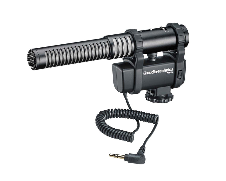 AUDAT8024 - Audio Technica AT8024 Stereo or Mono Camera Mount Condensor Microphone Image 1