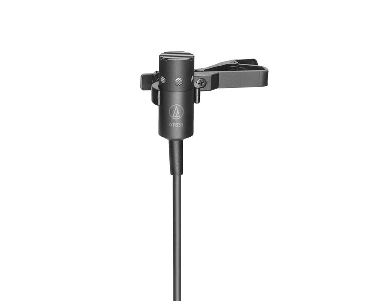 AUDAT831B - Audio Technica AT831B Miniature Cardioid Condenser Lavalier Mic TA3F or AT8531 Image 1