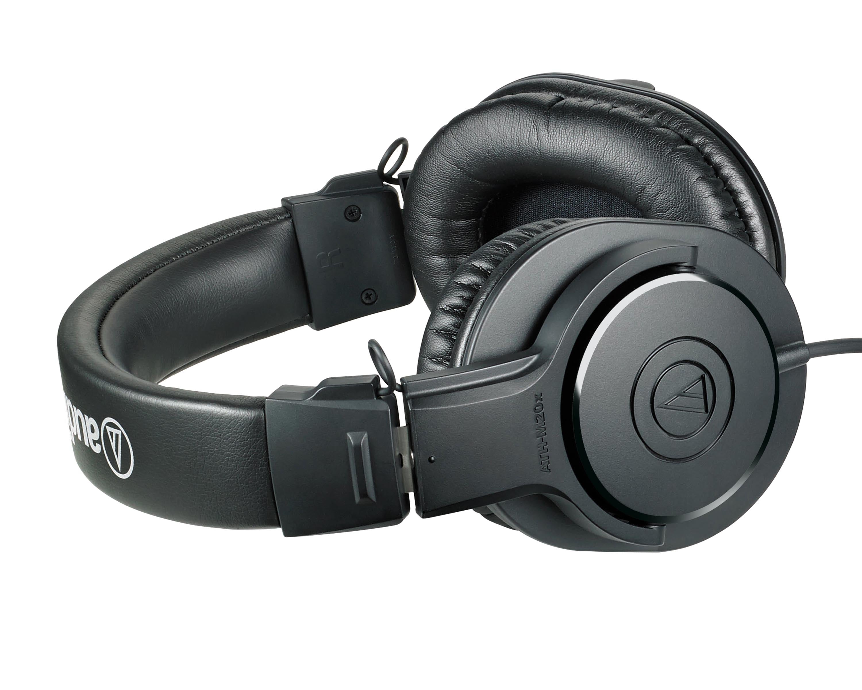 AUDATHM20X - Audio Technica ATH M20x Monitor Headphones with Straight Cable Image 3