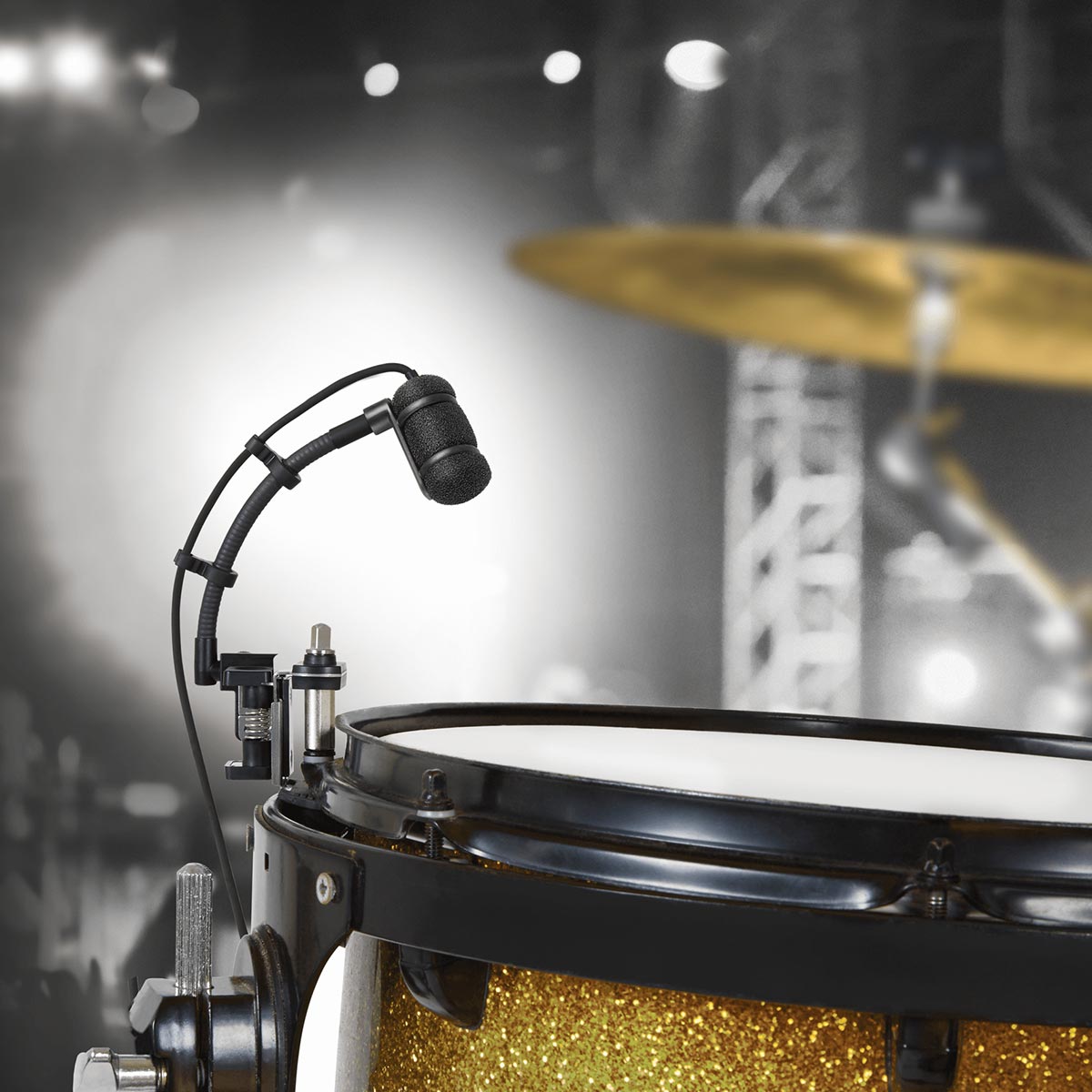 AUDATM350D - Audio Technica ATM350D Cardioid Condenser Instrument Mic with Drum Mount Image 6