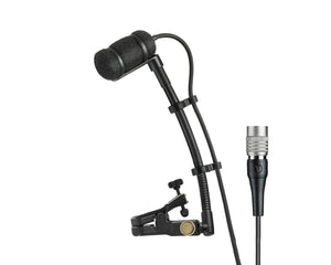 AUDATM350UCW - Audio Technica ATM350UcW Wireless Cardioid Instrument Mic and Clip cW 4 Pin Plug Image 1