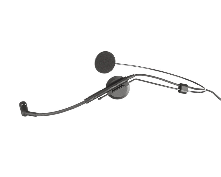 AUDATM73CH - Audio Technica ATM73cH Headworn Cardioid Mic with cH style Plug BLACK Image 2