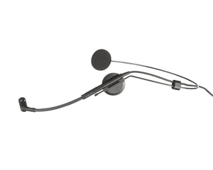 AUDATM73CW - Audio Technica ATM73cW Hi Quality Cardioid Condenser Headmic cW 4 Pin Plug BLACK Image 2