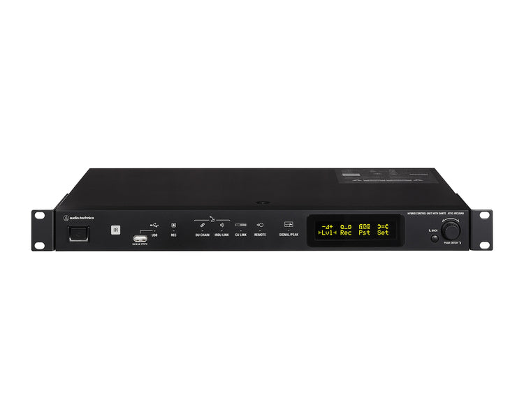 AUDATUCIRCUD - Audio Technica ATUC IRCUDAN Hybrid Control Unit 2 Mic or Line In and 2 Aux In DANTE Image 1